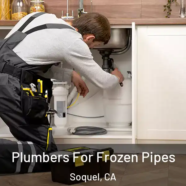  Plumbers For Frozen Pipes Soquel, CA